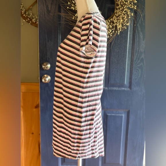 Victoria's Secret Pink and Black Striped Logo Gown - Picture 6 of 11